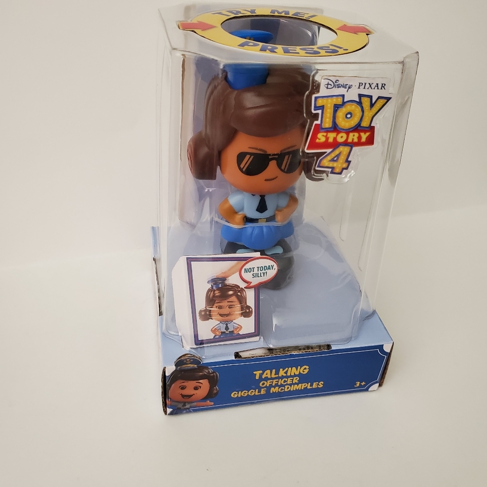 Disney Pixar TS4 Talking Officer Giggle McDimples - Picture 3 of 9